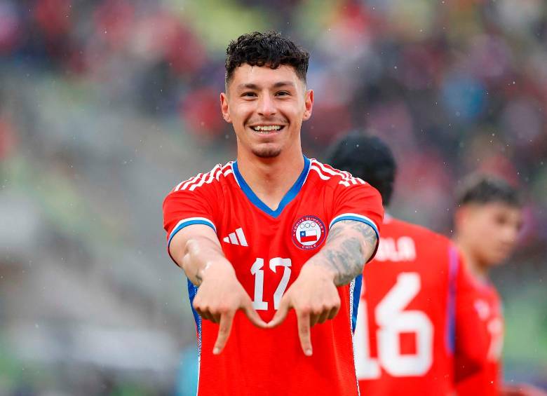 Chile venció a EE.UU. en semifinales con gol de César Pérez. FOTO X @LaRoja