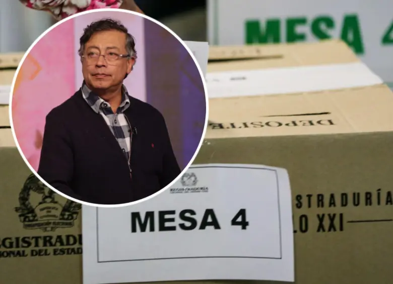 El presidente Gustavo Petro incurrió en varias imprecisiones en su última alocución donde hizo referencia al sistema electoral colombiano. Fotos: Colprensa