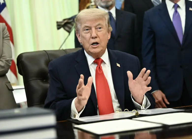 El presidente estadounidense, Donald Trump, piensa que el líder supremo iraní, el ayatolá Mojtaba Jamenei, aprobó personalmente el acuerdo con Estados Unidos para poner fin a la guerra en Oriente Medio. FOTO: AFP
