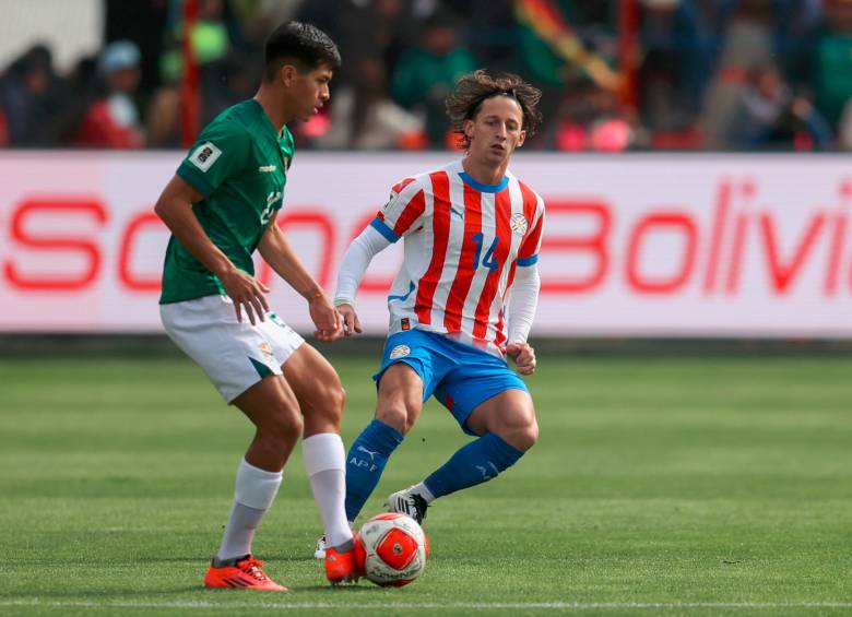 Bolivia y Paraguay empataron 2-2 en El Alto. FOTO CONMEBOL