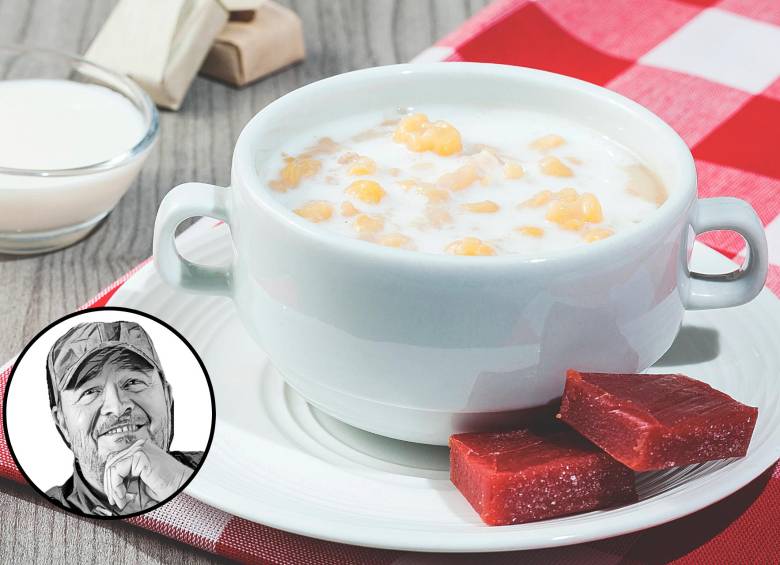 Uno de los platos más apetecidos en los santanderes: mazamorra con trozos de bocadillo. FOTO Depositphotos y cortesía