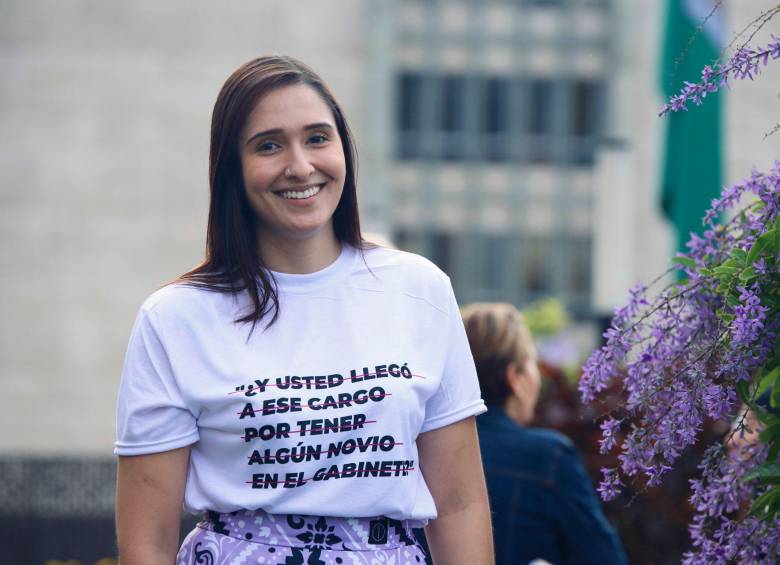 Ana María Valle Villegas, secretaria de las Mujeres de Medellín. FOTO: CORTESÍA ALCALDÍA
