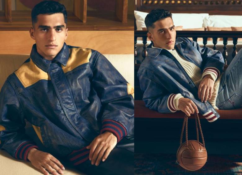 La colección “The Game Blooms” toma elementos clásicos del fútbol y los transforma en piezas de moda inspiradas en la cultura latinoamericana. FOTO: Cortesía. 