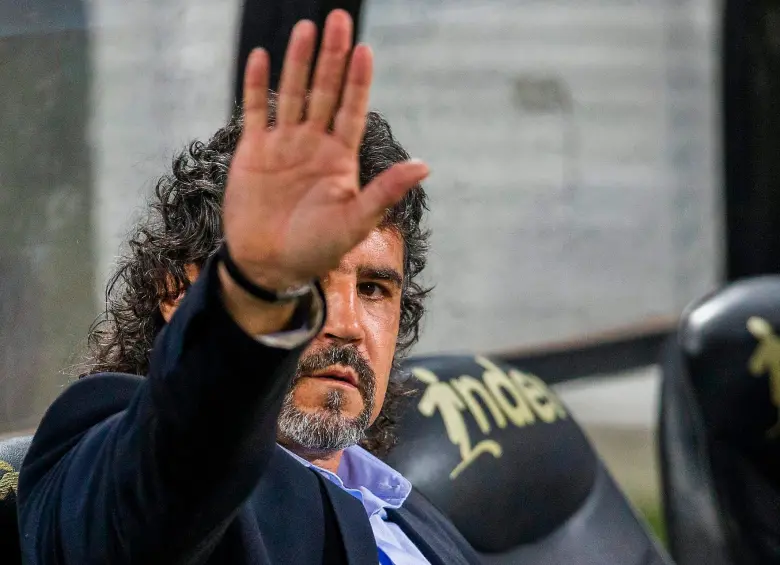 El entrenador antioqueño Leonel Álvarez dirigió al Medellín en 2016, cuando consiguió su título más reciente de Liga. Foto: El Colombiano