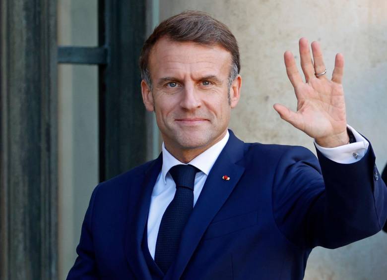 El presidente de Francia, Emmanuel Macron. FOTO: Getty