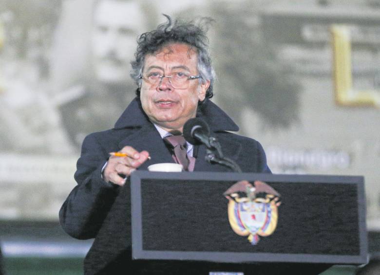 Gustavo Petro culminará su mandato presidencial el próximo 7 de agosto. FOTO: COLPRENSA.