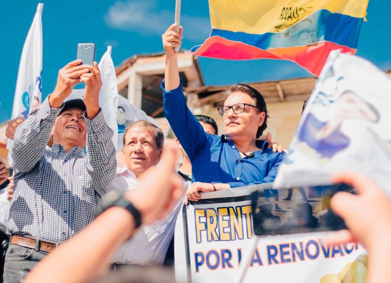 Fernando Villavicencio era el segundo en la intención de voto en Ecuador. FOTO CORTESÍA