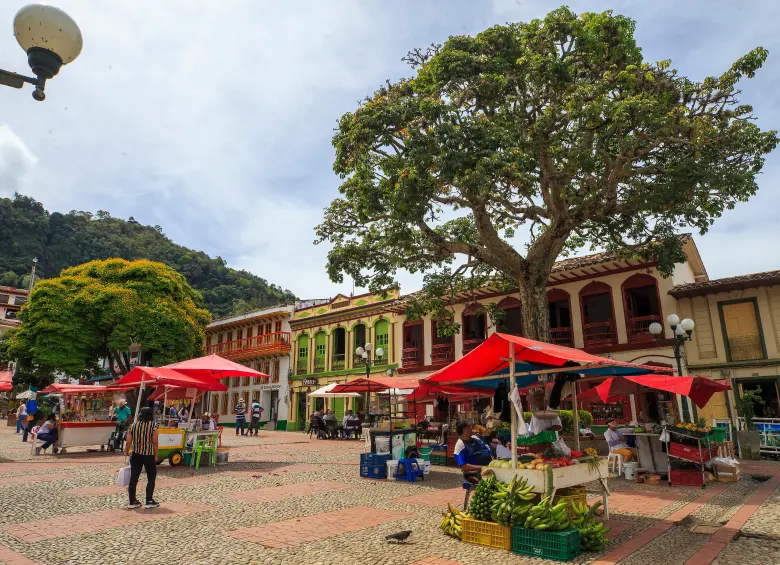 A poco más de tres horas de Medellín, Jericó es uno de los destinos turísticos más visitados del suroeste antioqueño. Tiene una agenda cultural robusta, con música, literatura y cine. FOTO Camilo Suárez