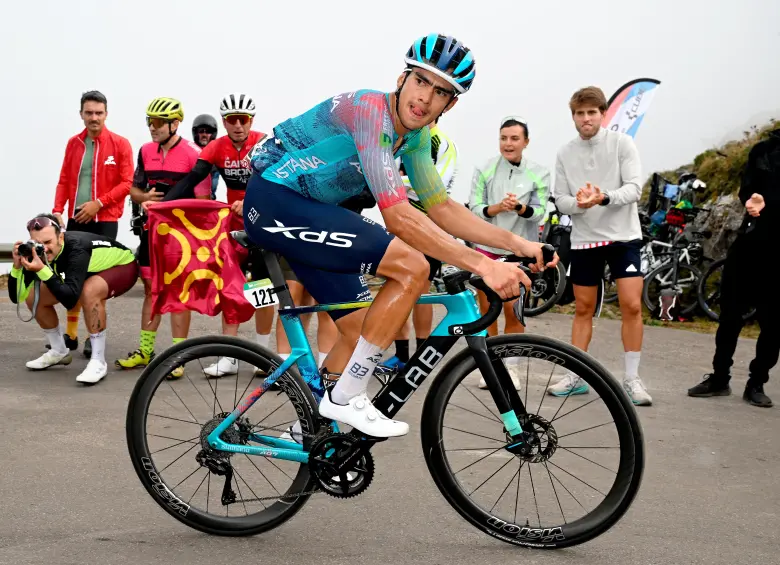 Harold Tejada llegó al World Tour en 2020. Siempre ha estado con Astana. FOTO: GETTY