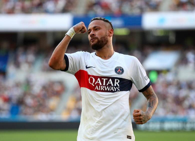 5 meses y 13 días estuvo ausente Neymar por una lesión de rodilla. FOTO TWITTER @@PSG_espanol
