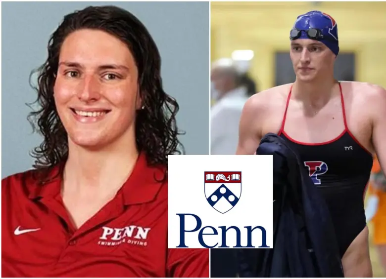 Lia Thomas fue la primera atleta abiertamente transgénero en ganar un campeonato nacional de la División I de la NCAA en 2022. FOTO: PENN ATHLETICS Y GETTY