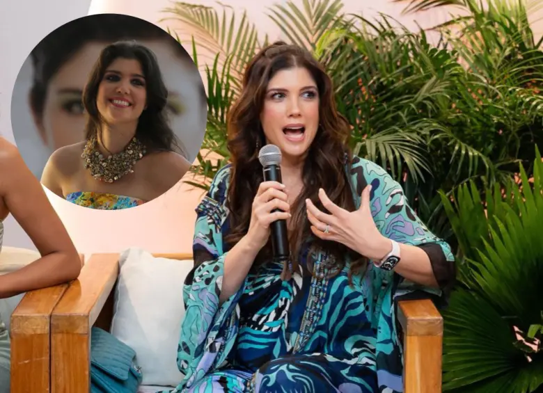 Andrea Noceti Gómez fue señorita Colombia en el año 2000. Fotos: Instagram y Colprensa