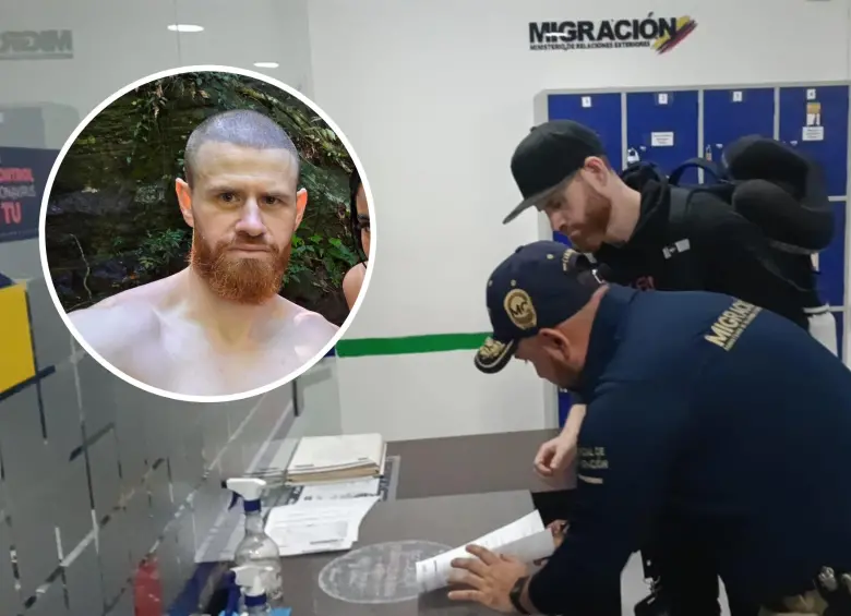 Un ciudadano estadounidense conocido en redes sociales como “Casey Red Beard” fue inadmitido en Colombia. Foto: Colprensa-redes sociales @RedBeardRants1