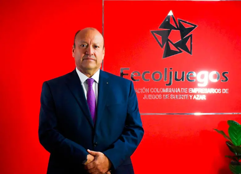 Evert Montero Cárdenas, presidente de Fecoljuegos, alertó de la operación ilegal en Colombia de plataforma de apuestas electorales. FOTO: Cortesía Fecoljuegos