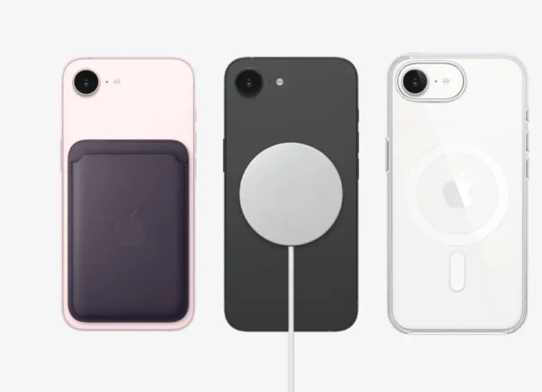 Diferentes personalizaciones del iPhone 17e. FOTO: Página web de iPhone Colombia