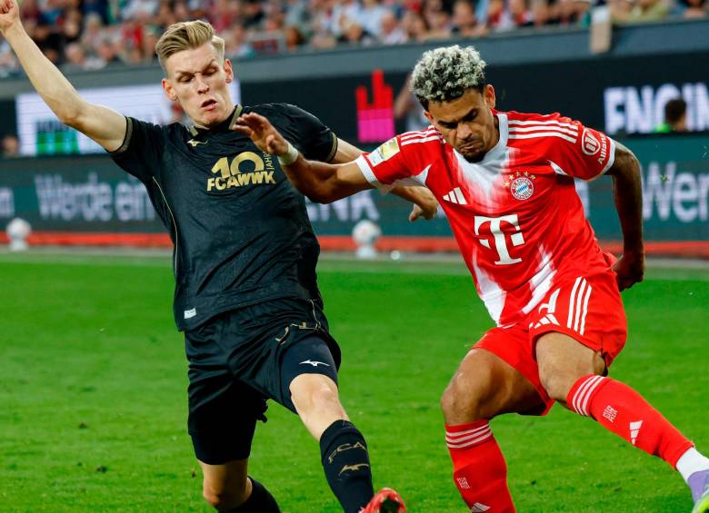  Luis Días es uno de los fichajes más costosos del Bayern Múnich de Alemania en los últimos años. FOTO: TOMADA DEL X DE @FCBayernES