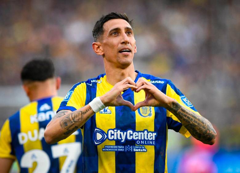 Ángel Di María sigue causando sensación en el fútbol a sus 37 años de edad. FOTO X-ROSARIO