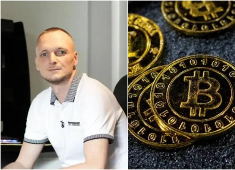 James Howells en la actualidad, mientras sigue buscando el disco duro y trabajando con criptomonedas. FOTO: GETTY Y BBC