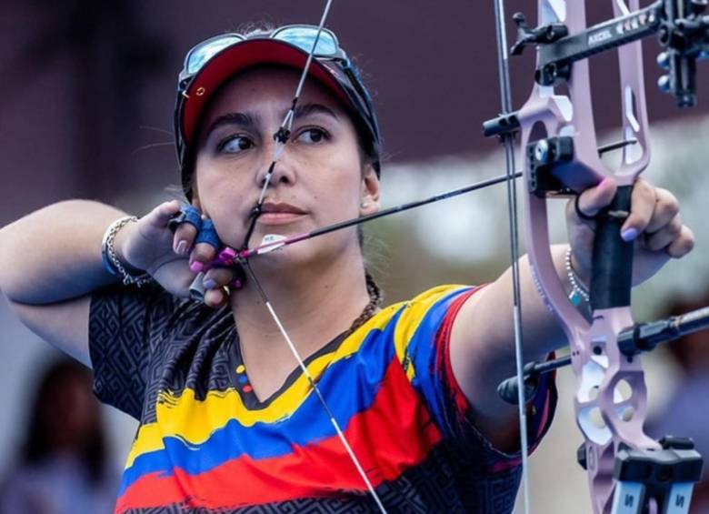 La deportista y campeona mundial de Tiro con Arco, Sara López, denuncio el robo por redes sociales. FOTO: World Archery, tomada de Instagram @saralopez150