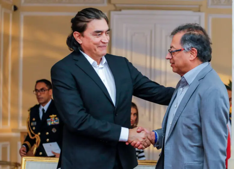 Gustavo Bolívar ha sido uno de los defensores del presidente Gustavo Petro. Foto: Colprensa