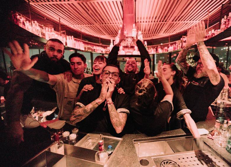 Descripción: Algunos de los mejores bartenders del mundo en Medellín. Foto: Cortesía.