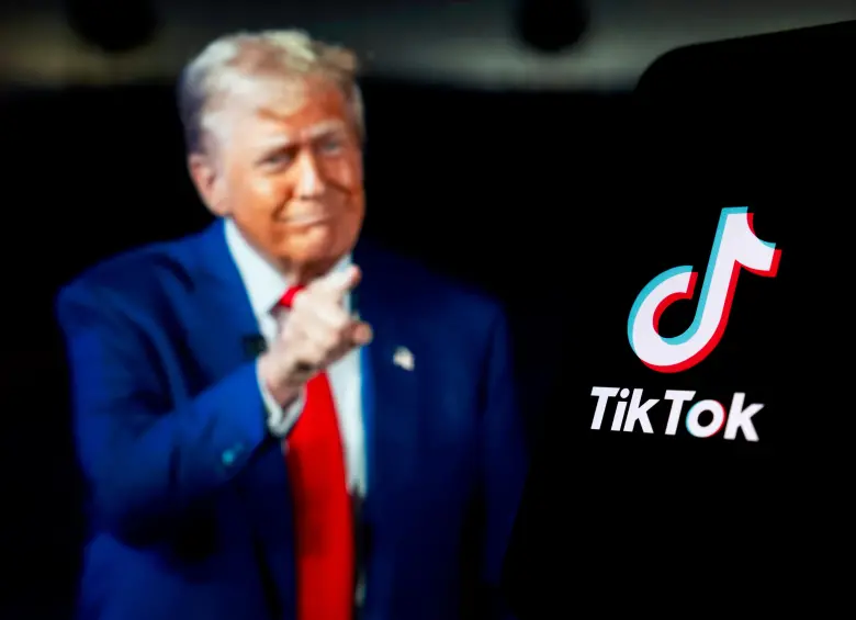 Donald Trump anuncia acuerdo por TikTok. FOTO GETTY. 