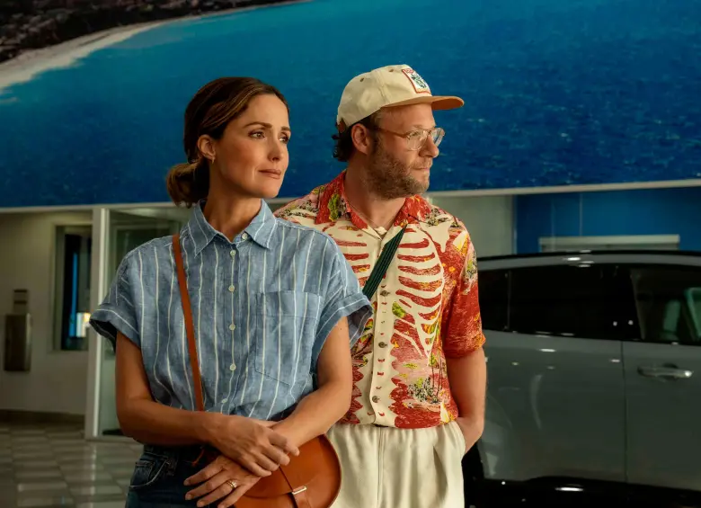 Rose Byrne y Seth Rogen también son productores de la serie. FOTO Cortesía Apple TV+