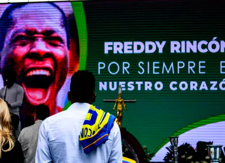 Freddy Rincón murió el 13 de abril de 2022 en Cali, tras luchar durante dos días por su vida, luego de un fuerte accidente de tránsito en la madrugada del 11 de abril. FOTO El Colombiano