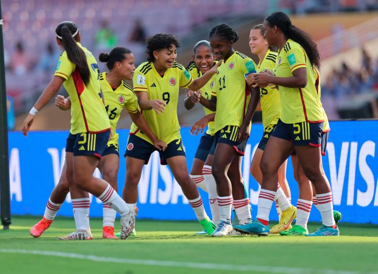 Linda Caicedo se ha notado segura y feliz en su rol de capitana de la Selección Sub-17. Las compañeras valoran, además de su técnica y calidad, la experiencia que ha sumado. FOTO Getty 