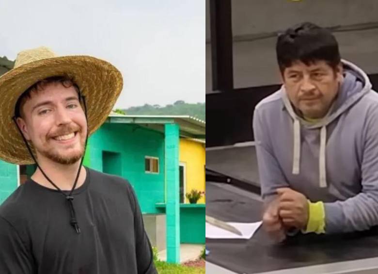 Juan García, participante mexicano del reto extremo de MrBeast, se ha convertido en uno de los favoritos del público dentro del experimento grabado en un supermercado en Carolina del Norte. FOTO: Redes sociales.