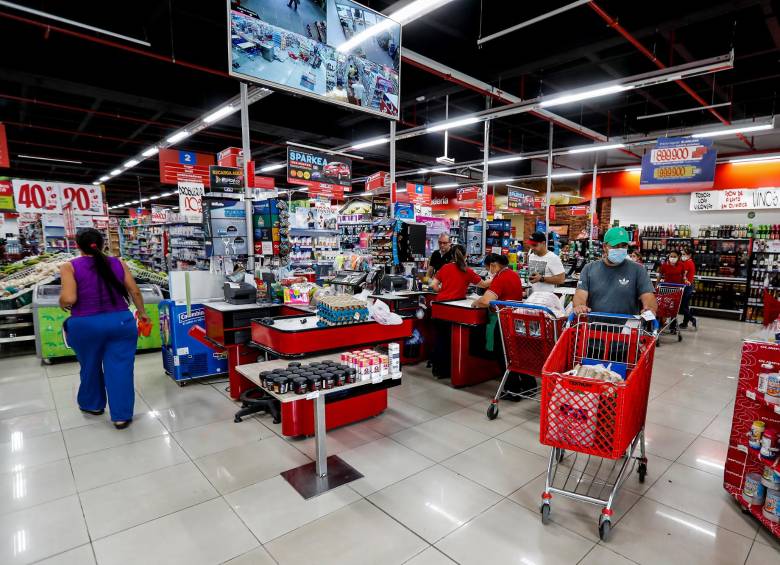 Olímpica cuenta con 400 tiendas en toda Colombia. FOTO JAIME PÉREZ. 