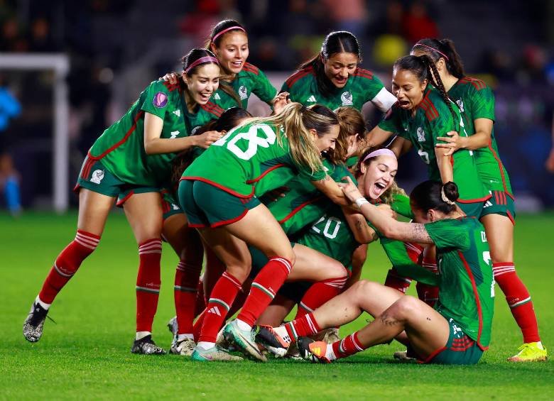 El seleccionado mexicano venció a Estados Unidos en el duelo válido por la tercera fecha de la fase de grupos de la Copa Oro femenina 2024. FOTO: W GOLDEN CUP