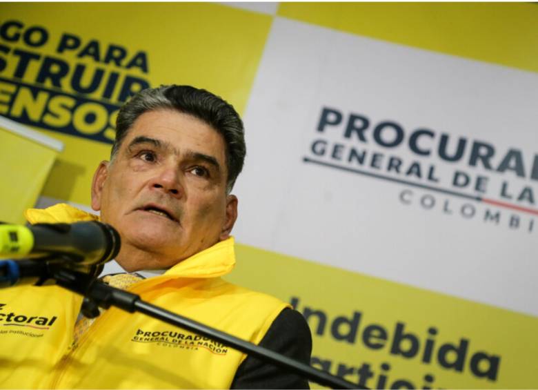 A través de un video, el funcionario dio sus declaraciones en horas posteriores al cierre de las urnas. Foto: Colprensa