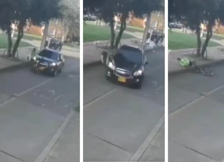 El hecho sucedió este pasado sábado 21 de marzo en Bogotá. Foto: Captura de video/Redes sociales.