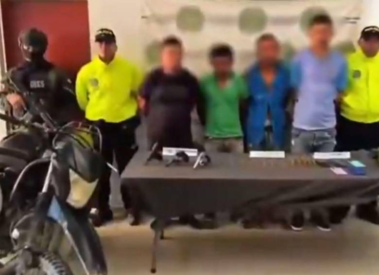 La Operación Diamante en Santa Marta dejó 10 capturados y material para delinquir incautado. Foto: Policía Nacional