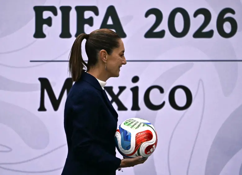 La presidenta de México, Claudia Sheinbaum. FOTO: AFP