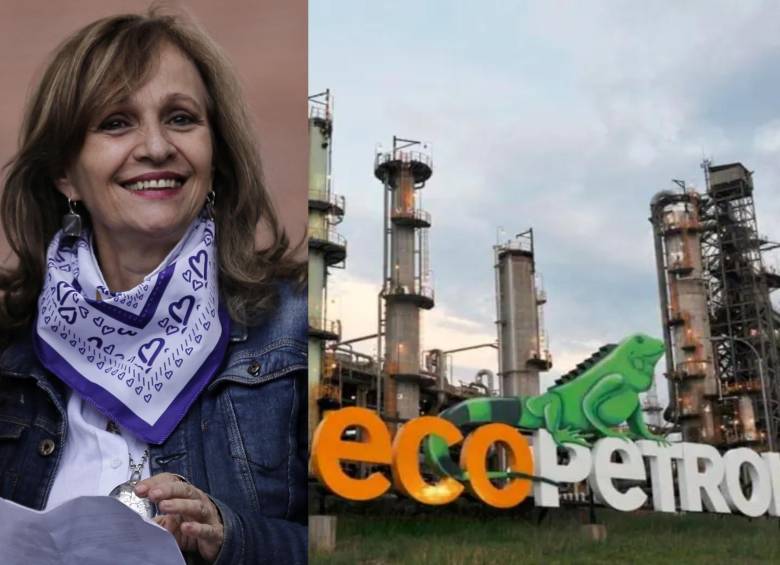 Ángela María Robledo se incorporó a la Junta Directiva de Ecopetrol en marzo de 2024. Foto: Colprensa y Ecopetrol