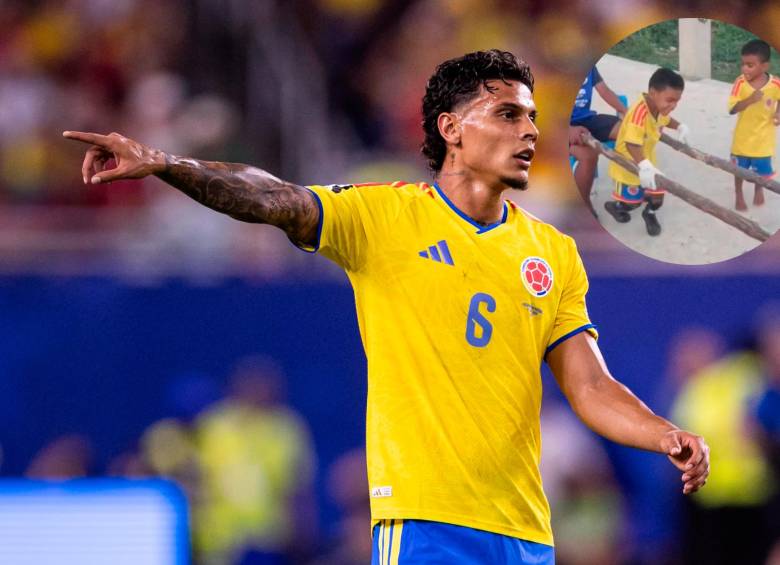 Richard Ríos envío un mensaje de apoyo para Keylor y Keyler. FOTO: Instagram richardrios.m y captura de vídeo