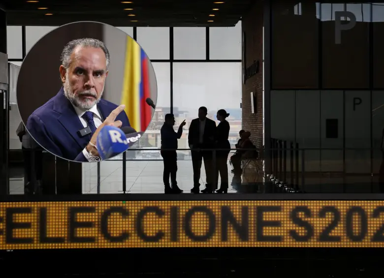 Ministro de Interior Armando Benedetti detalla panorama de orden público de cara a las elecciones del 8 de marzo. Foto: Colprensa