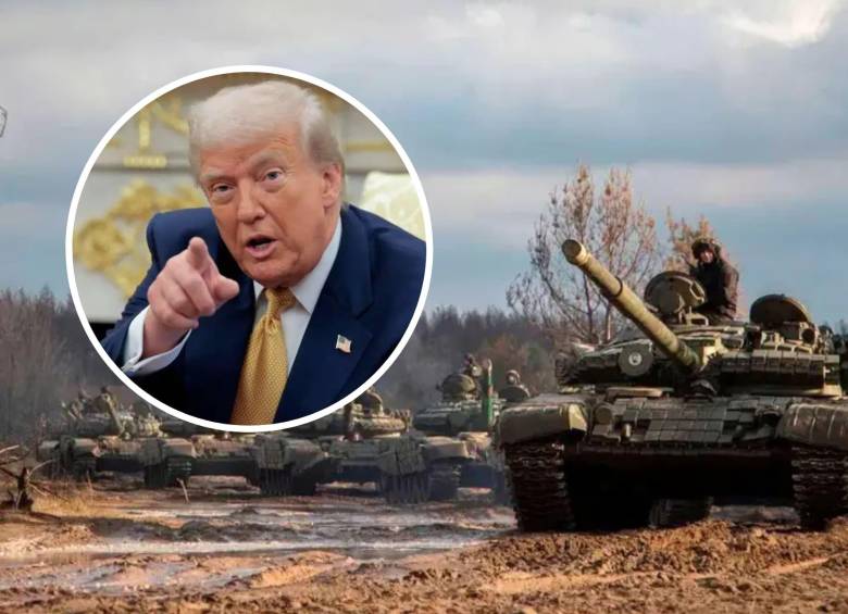 Donald Trump anunció un alto el fuego temporal entre Rusia y Ucrania y aseguró que el fin de la guerra “está cada vez más cerca”. Foto: AFP / Getty