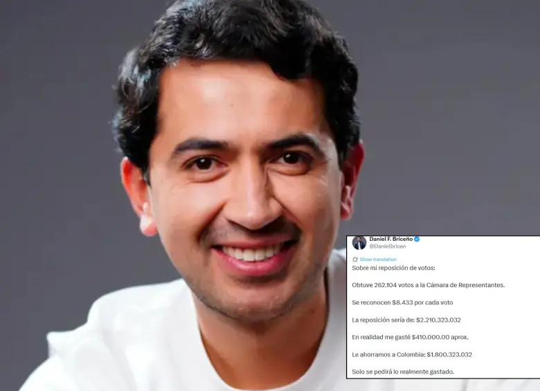  Briceño obtuvo la votación más alta en estas elecciones legislativas del 8 de marzo. Foto: Daniel Briceño. 