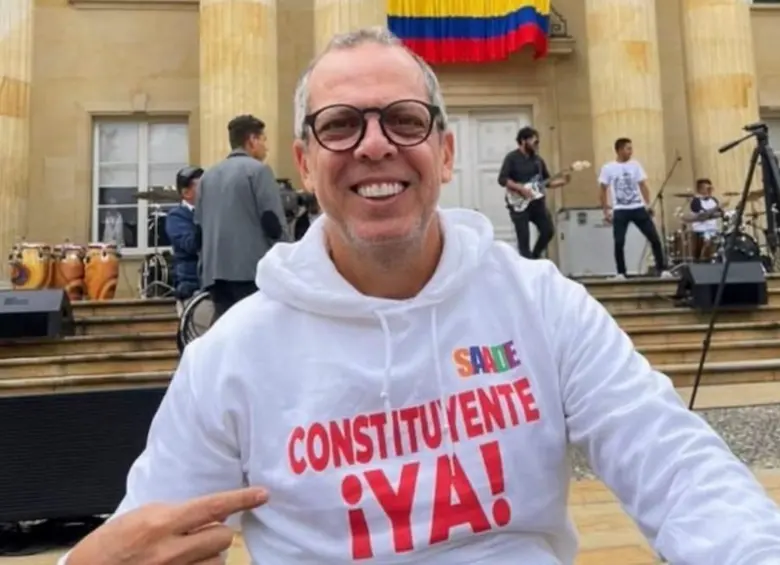 Alfredo Saade ha sido un férreo defensor de Gustavo Petro al punto de proponer su reelección como mandatario. Foto: redes sociales 