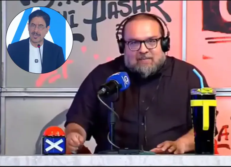 Periodista Iván Gallo acusa de censura a Iván Cepeda. Foto: captura de video