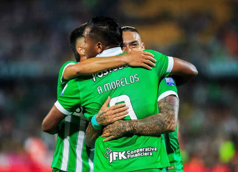 Atlético Nacional es el líder de la Liga y tendrá un reto importante este martes frente a Millonarios. FOTO CAMILO SUÁREZ