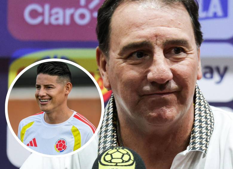 Néstor Lorenzo disipó de inmediato las dudas sobre el estado físico de James Rodríguez tras oficializar la lista de 26 convocados de la Selección Colombia para el Mundial 2026. FOTO: FCF