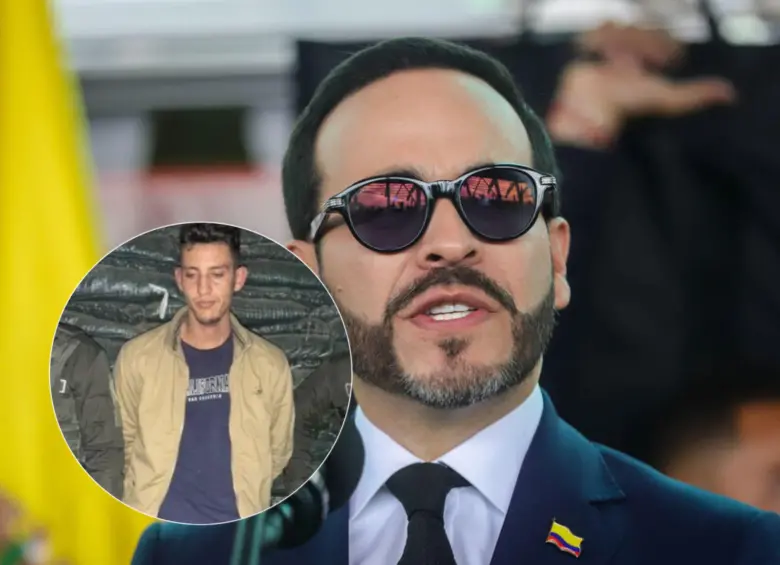 El presidente anunció en sus redes la captura de alias Firu o Firulais, presunto francotirador del ELN. Fotos: Colprensa y tomada de X @ABDELAESPRIELLA