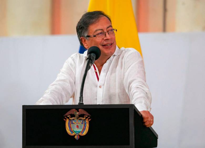 El presidente Gustavo Petro considera que “Iván Márquez” no es el principal problema de seguridad de Colombia. FOTO: Cortesía Presidencia