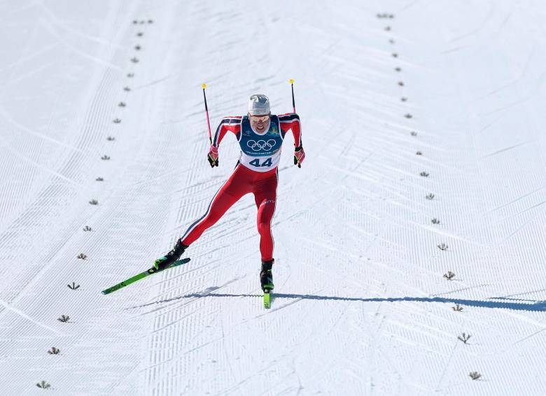 Johannes Klaebo, entre los grandes del deporte olímpico. FOTO X-@Olympics