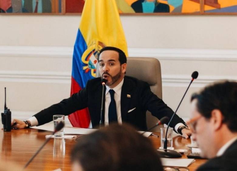 El presidente Abelardo de la Espriella se reunió con su gabinete en Bogotá. FOTO: @ABDELAESPRIELLA