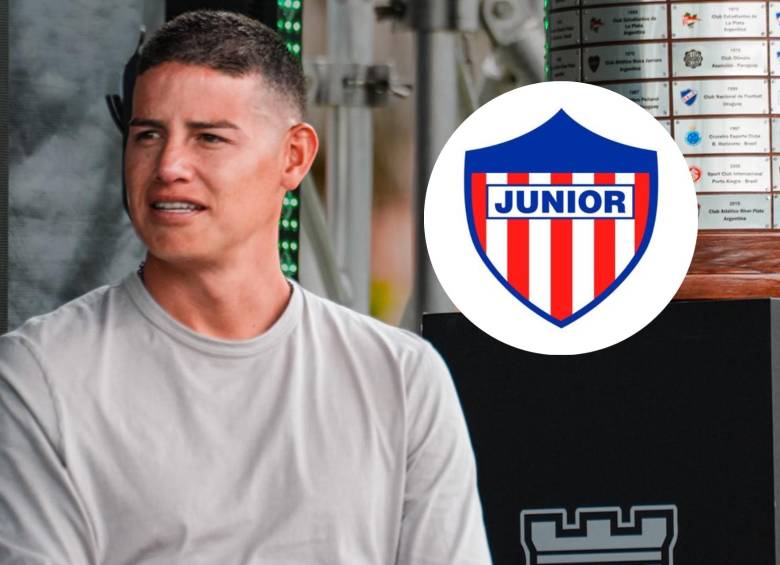 Tras casi dos décadas en el exterior, James Rodríguez pisó nuevamente el fútbol profesional colombiano con la vara de la exigencia en lo más alto. FOTO: Redes sociales @nacionaloficial y @JuniorClubSA